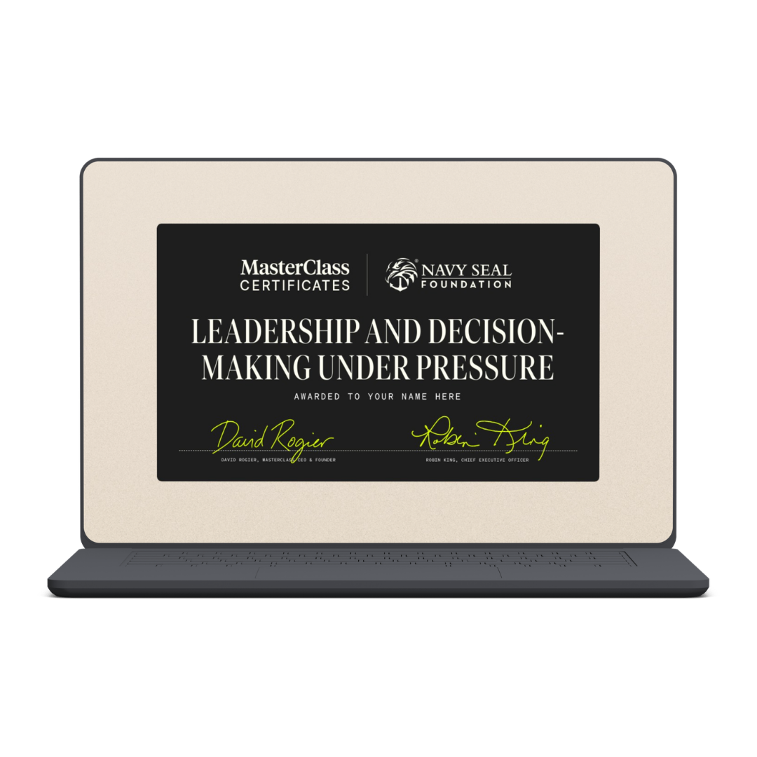 Leadership and Decision-Making Under Pressure(Masterclass.com)
